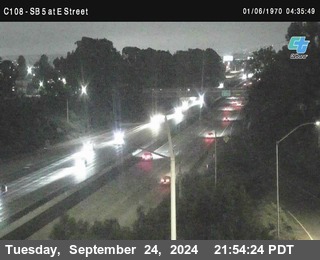 SB 5 at E St. (On Ramp)