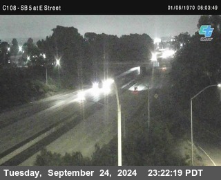 SB 5 at E St. (On Ramp)