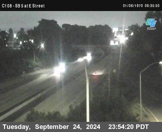 SB 5 at E St. (On Ramp)