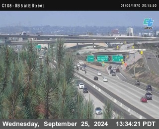 SB 5 at E St. (On Ramp)