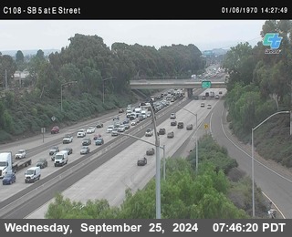 SB 5 at E St. (On Ramp)