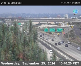 SB 5 at E St. (On Ramp)