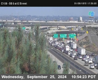 SB 5 at E St. (On Ramp)