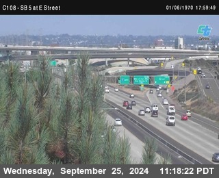 SB 5 at E St. (On Ramp)