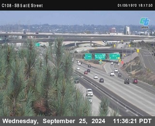 SB 5 at E St. (On Ramp)