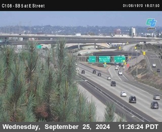 SB 5 at E St. (On Ramp)