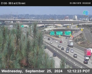 SB 5 at E St. (On Ramp)