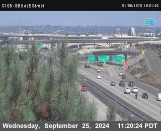 SB 5 at E St. (On Ramp)