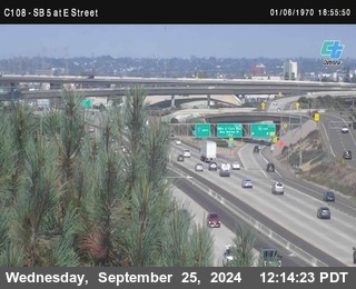 SB 5 at E St. (On Ramp)