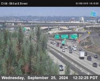 SB 5 at E St. (On Ramp)