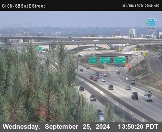 SB 5 at E St. (On Ramp)