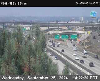 SB 5 at E St. (On Ramp)