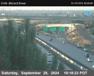 SB 5 at E St. (On Ramp)