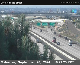 SB 5 at E St. (On Ramp)