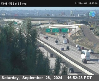 SB 5 at E St. (On Ramp)