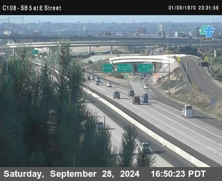 SB 5 at E St. (On Ramp)