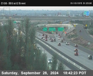 SB 5 at E St. (On Ramp)