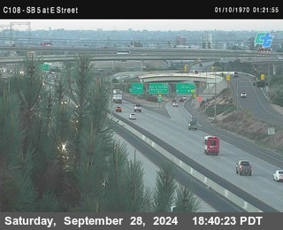 SB 5 at E St. (On Ramp)