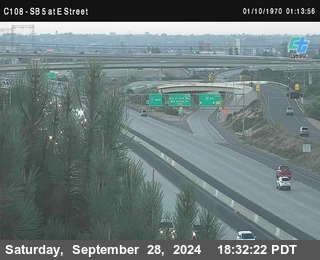 SB 5 at E St. (On Ramp)