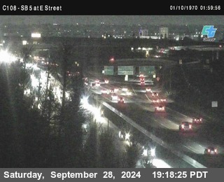 SB 5 at E St. (On Ramp)