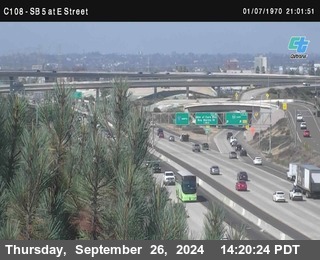 SB 5 at E St. (On Ramp)