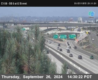 SB 5 at E St. (On Ramp)