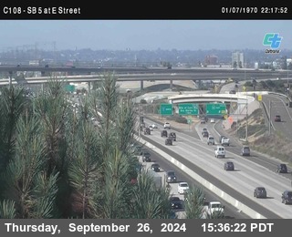 SB 5 at E St. (On Ramp)