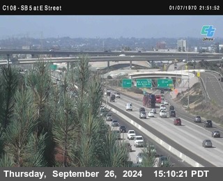 SB 5 at E St. (On Ramp)