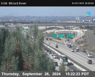 SB 5 at E St. (On Ramp)