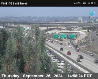 SB 5 at E St. (On Ramp)