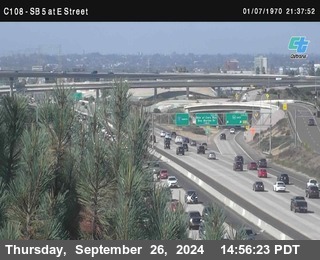 SB 5 at E St. (On Ramp)