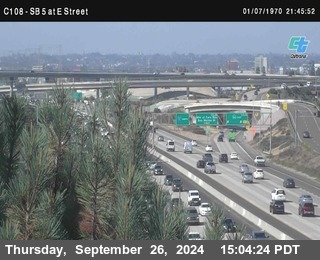 SB 5 at E St. (On Ramp)