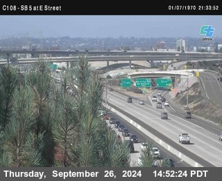 SB 5 at E St. (On Ramp)