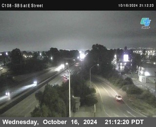 SB 5 at E St. (On Ramp)