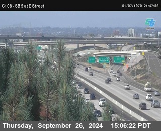 SB 5 at E St. (On Ramp)