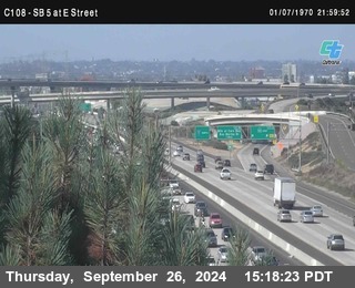 SB 5 at E St. (On Ramp)