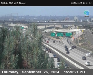 SB 5 at E St. (On Ramp)