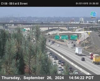 SB 5 at E St. (On Ramp)