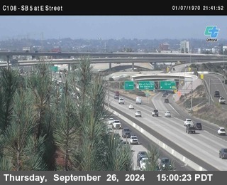 SB 5 at E St. (On Ramp)