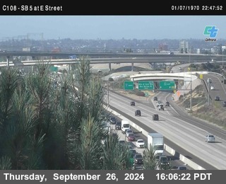 SB 5 at E St. (On Ramp)