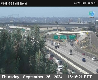 SB 5 at E St. (On Ramp)