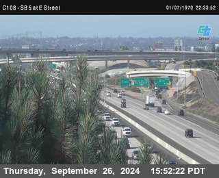 SB 5 at E St. (On Ramp)