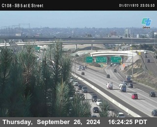 SB 5 at E St. (On Ramp)