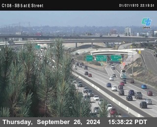 SB 5 at E St. (On Ramp)