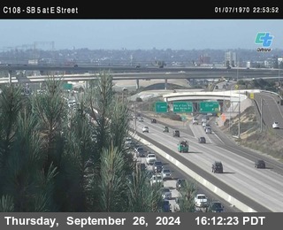 SB 5 at E St. (On Ramp)