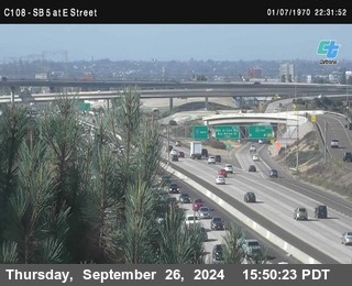 SB 5 at E St. (On Ramp)