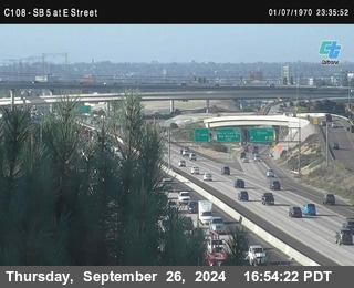 SB 5 at E St. (On Ramp)