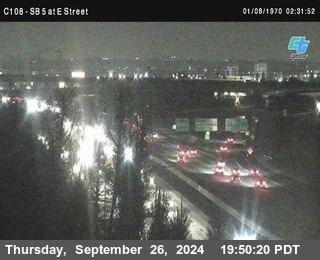 SB 5 at E St. (On Ramp)