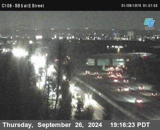 SB 5 at E St. (On Ramp)