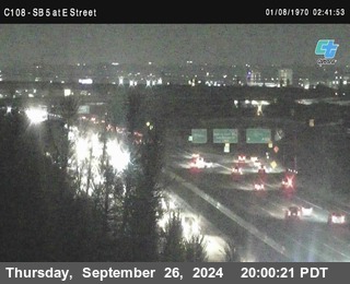 SB 5 at E St. (On Ramp)